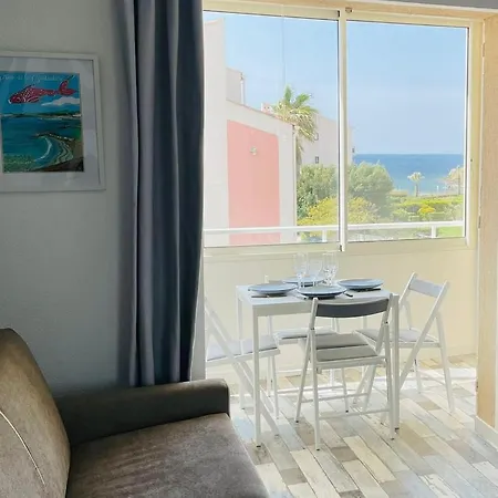 Very Pleasant T2 Sea View Front The Beach *